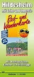 Rad- und Wanderkarte Hildesheim mit Leine und Innerste: mit Ausflugszielen, Einkehr- & Freizeittipps, wetterfest, reissfest, abwischbar, GPS-genau - 1:50000 - Publicpress