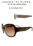 COACH (コーチ) サングラス S781A-BROWN COACH サングラス