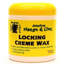 Rasta Locks & Twist Locking Creme Wax, Jamaican Mango & Lime