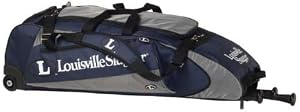 Louisville Slugger GENW Genesis Wheeled Baseball/Softball Bag Purple