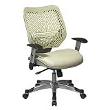 Office Star REVV Series Manager�s Chair with SpaceFlex Back and Mesh Seat, Kiwi by Office Star