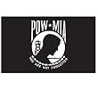 POW/MIA 3x5ft Superknit Polyester Flag