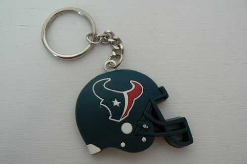 NFL Houston Texans Team Fan Helmet Keychain Keyring
