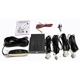 Digital LED Display, 4 Drill-in Gray Sensors Car Backup System (SD4) 