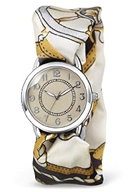 Round Face Interchangeable Scarf Watch