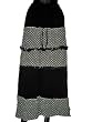 Birthday Gift -Black Color Floral Printed Wrap Girls Comfortable Clothing In India Size 38 For Free Shipping
