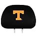 University of Tennessee Head Rest Cover Set, 14