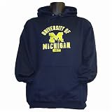 Michigan Wolverines Champion Distressed Hoody