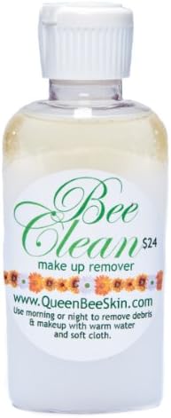 Bee Clean Organic Make up Remover Leaves Skin Clean but Not Dry