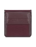 Bric's Pininfarina- Nylon and Leather Compact Wallet w/Money Clip Bordeaux