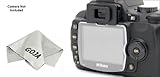 Hard Snap-On LCD Monitor Cover Screen Protector For Nikon D60 + 1 Ultra Fin ....