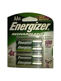 Energizer NH15BP-4 Rechargeable AA Battery 4 Pack