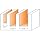CMT 811.001.11 3-Piece Plywood Groove 1/4-Inch Shank Router Bit Set