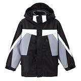 Boys' Cherokee 4-1 Systems Jacket - Black/ Gray