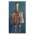 Bell Idol, from Thebes, Boeotia, c.700 BC Giclee Poster Print by Greek, 12x16