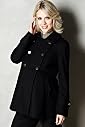 Related Item! - Maternity Wool Blend Double Breasted Swing Coat 