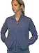 Danskin Women's Soft Terry T-Neck Zip Jacket