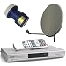 Digitale SAT Komplettanlage [SL65] mit 1 Receiver, 80er Schüssel und LNB