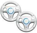 Mario Kart Racing Wheel for Wii (2pcs Bundle)