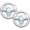 Mario Kart Racing Wheel for Wii (2pcs Bundle)