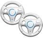 Mario Kart Racing Wheel for Wii (2pcs Bundle)