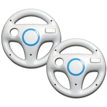 Set A Shopping Price Drop Alert For Mario Kart Racing Wheel for Wii (2pcs Bundle)