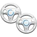 Mario Kart Racing Wheel for Wii (2pcs Bundle)