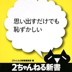 思い出すだけでも恥ずかしい (2ちゃんねる新書)