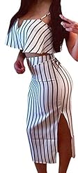 Sexy Polyester/Rayon/Spandex Striped Print Bodycon Dress/Club Dress/Prom Dress 