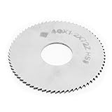 uxcell スリッティングソウ　スリッターのこぎり　スリッターソー　60 歯　HSS