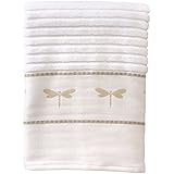 Creative Bath Products Dragonfly Jacquard Bath Towel