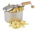 Back to Basics Stainless-Steel Stove-Top Popcorn Popper