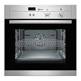 NEFF Series 1 Circotherm Oven, metal control facia (Stainless steel) B12M42N0GB