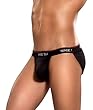 Mens Black Magic Silk Mustang Bikini (100% Silk)