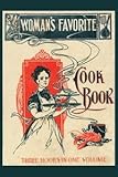Framed Black poster printed on 20 x 30 stock. Woman's Favorite Cook Book