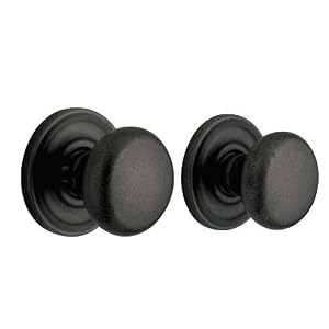 Baldwin 5405.402.PRIV Classic Door Knob Privacy Set Oil Rubbed Bronze by 