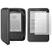 Amazon Kindle 3 Black Hard Case Cover & Screen Protector