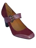 CORSO COMO Edna Suede Mary Jane Pump in Wine