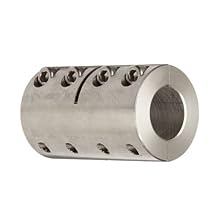 Ruland MSPX Two-Piece Clamping Rigid Coupling, Metric