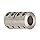 Ruland MSPX Two-Piece Clamping Rigid Coupling, Metric