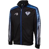 NBA adidas Orlando Magic Vibe Superman Full Zip Track Jacket - Black (X-Large)