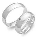 Unique Trauringe Eheringe Hochzeitsringe Gravur 925 Sterling Silber R8502s