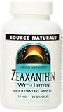Source Naturals Zeaxanthin with Lutein 120 capsules