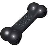 KONG Extreme Goodie Bone Dog Toy, Medium, Black
