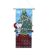 Kurt S. Adler 24-Inch Peanuts Advent Calendar