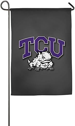 Hotboy19 Texas Christian University Holiday Patio Garden Flag Decor