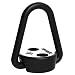 American Drill Bushing 34030 Flip-Flop Hoist Ring, Chrome Moly Steel w/ Black Oxide finish, G Thread Size 5/16", 2000 lbs Working Load Limit, 5/16" Diameter Ring