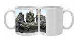 Photo Mugs of Entombment, a scene from the Life of Jesus on the Guimiliau calvary, Guimiliau, from Robert Harding