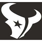 Houston Texans 8x8 Die Cut Window Cling
