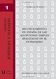 Reconocimiento En Espana De Las Adopciones Simples